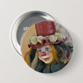 Bohemian Clown Button (Voorkant /achterkant)