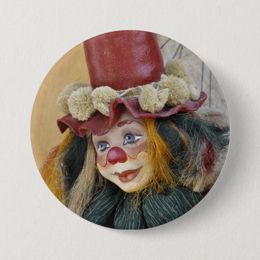 Bohemian Clown Button (Voorkant)