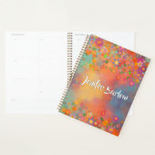 Bohemian colourful floral whimsical Planner (Devant avec enveloppe)