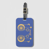 Bohemian Dream Catcher Thunder_Cove Bagagelabel (Voorkant (verticaal))