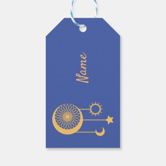 Bohemian Dream Catcher Thunder_Cove Cadeaulabel (Achterkant)