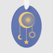 Bohemian Dream Catcher Thunder_Cove Ornament (achterkant)