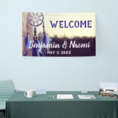 Bohemian Drocatcher Wedding Welcome Banner (Beurs)