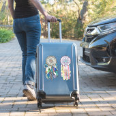 Bohemian Drocatchers | Wit of helder Sticker (Koffer Insitu)