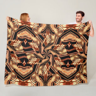 Bohemian Een panty in de tuin Abstract gezellig Fleece Deken