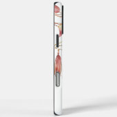 Bohemian Feather Indian Leaf iPhone Case-Mate iPhone Case (Achterkant / Rechts)