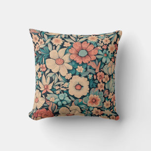 Bohemian Flower Fabric Kussen