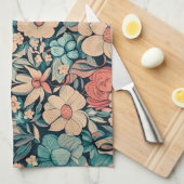 Bohemian Flower Keukenhanddoek (Quarter Fold)