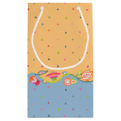 Bohemian Flowers Klein Cadeauzakje (Achterkant)