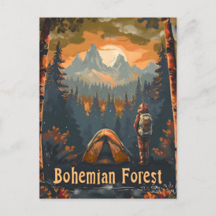 Bohemian Forest Camping Briefkaart