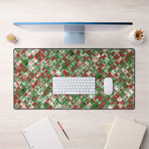 Bohemian Funky-kerstkaartpatroon Bureaumat