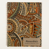 Bohemian Geometric Design Planner (Voorkant)