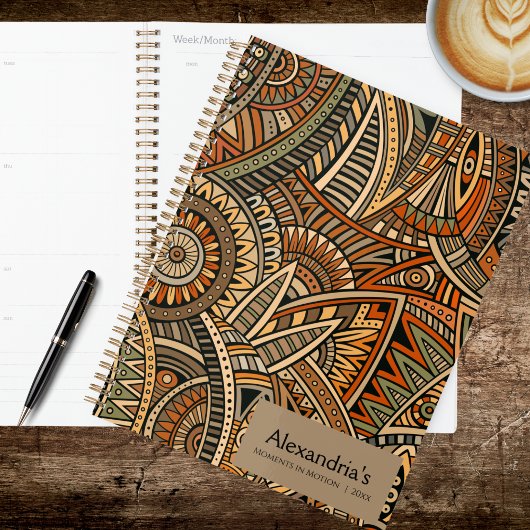 Bohemian Geometric Design Planner