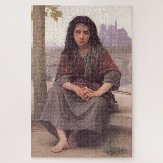 BOHEMIAN GIRL BIG JIGSAW PUZZLE (Vertical)