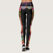  Bohemian Goddess Neon Leggings (Achterkant)