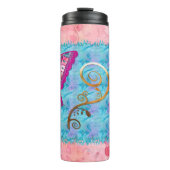 Bohemian Gypsy Folk Art Thermosbeker (Voorkant)