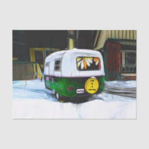 Bohemian Hippie Camper Life is een reis die gewoon Tissuepapier