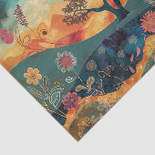 Bohemian Hippie Decoupage Tissuepapier (Detail)