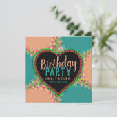 Bohemian Hippy Girls Dîner de nuit Invitation (Debout devant)