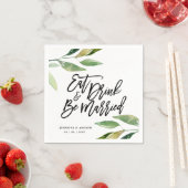 Bohemian laat bruiloft servet (Insitu)