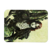 Bohemian Lady Vampire Flexible Magnet Magneet (Horizontaal)