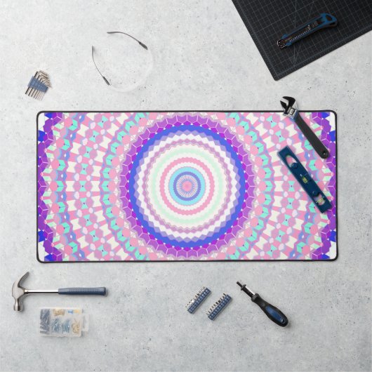 Bohemian Mandala Bureaumat (Werkstation)