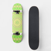 Bohemian Mandala Skateboard (Voorkant)