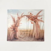 Bohemian Marsh Sunset Archway Wandkleed (Voorkant (horizontaal))