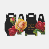 Bohemian Modern Design Bruiloft Bedankdoosjes (Uitgevouwen)