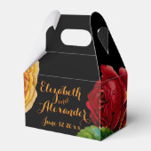 Bohemian Modern Design Bruiloft Bedankdoosjes (Voorkant Zijde)