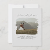 Bohemian Modern Minimalist Save the Date Photo (Devant)