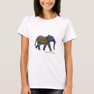 Bohemian Mosaic Elephant Shirt