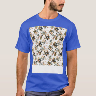 Bohemian Naadloos Patroon Boho Hippie Gypsy Bloem T-shirt