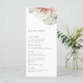 Bohemian Oasis Wedding Menu (Staand voorkant)