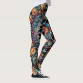 Bohemian Paisley no4 Leggings (Droite)