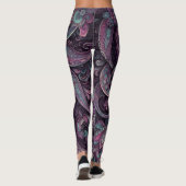 Bohemian Paisley no 11 Leggings (Dos)