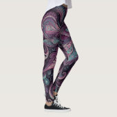 Bohemian Paisley no 11 Leggings (Droite)