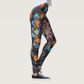 Bohemian Paisley no 3 Leggings (Droite)