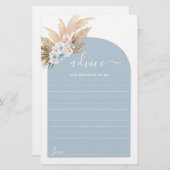 Bohemian Pampas geeft advies aan moeder om kaart t (Voorkant / Achterkant)