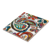 BOHEMIAN PATTERN ARTWORK TEGELTJE (Zijkant)