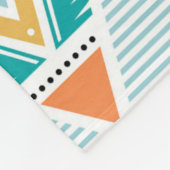 Bohemian Pattern Fleece Deken (Hoek)