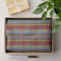Bohemian Plaid SXB Tissuepapier