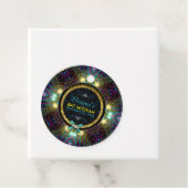 Bohemian Princess  Lights Bat Mitzvah Bedankjes Labels (In situ)