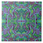 Bohemian Puzzel Cooltone Tegeltje (Voorkant)