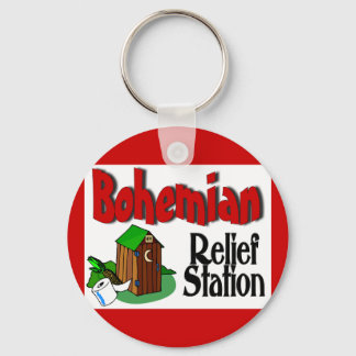 Bohemian Relief Station Sleutelhanger