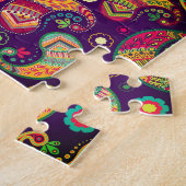 Bohemian Style Paisley Party Time Legpuzzel (Zijkant)