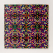 Bohemian Style Paisley Party Time Legpuzzel (Horizontaal)