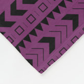 Bohemian Tribal Geo Elephant Fleece Deken (Hoek)