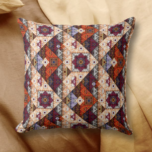 Bohemian Tribal  Pattern Pillow Kussen