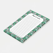 Bohemian Tropical Summer Floral Palm Leaves Post-it® Notes (Schuin)